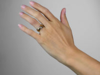 Cartier Three Colour Gold Russian Wedding Ring