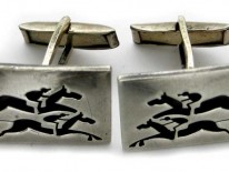 Mexican Horse Racing Cufflinks
