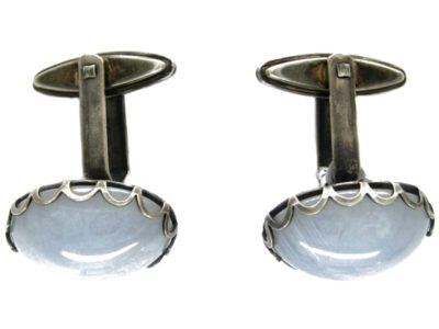 Grey Agate Cufflinks