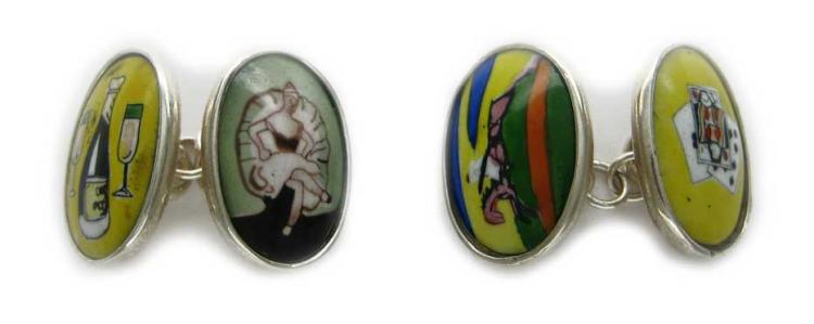 Four Vices Cufflinks
