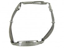 Ornate Art Deco White Gold & Diamond Watch