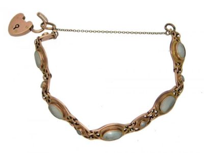 Art Nouveau Blister Pearl Bracelet