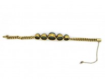 18ct Gold Cats Eye Bracelet