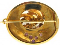 French Bird of Paradise Brooch