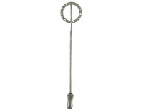 Platinum & Diamond Winning Post Tie Pin