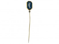 Wedgwood Double-Sided 15ct Gold Tie Pin