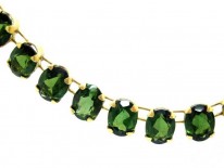 18ct Gold & Tourmaline Necklace