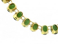 18ct Gold & Tourmaline Necklace