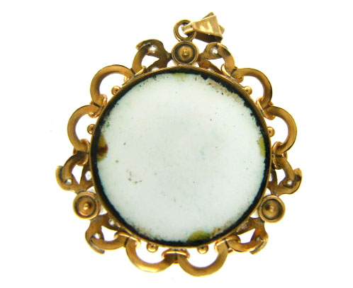 Enamel Pendant