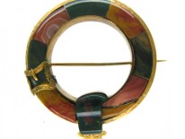 Scottish Garter Brooch