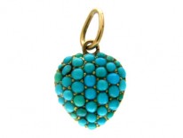 Turquoise Heart Pendant