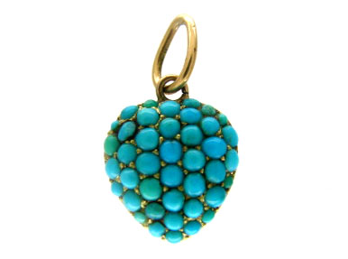 Turquoise Heart Pendant