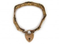 9ct Gold Gate Bracelet
