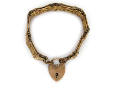 9ct Gold Gate Bracelet