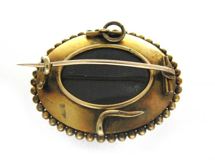 18ct Gold, Turquoise & Diamond Brooch