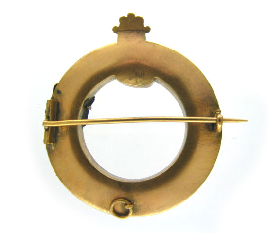 Scottish Garter Brooch
