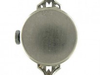 Platinum & Diamond Round Watch