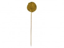 18ct Gold Lady's Head Tie Pin