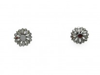 Vauxhall Glass Flower Earrings