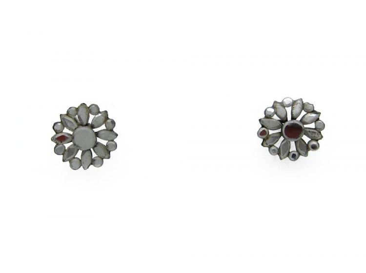 Vauxhall Glass Flower Earrings