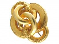 14ct Gold Scandinavian Knot Brooch