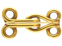 French Novelty Hook & Eye Brooch