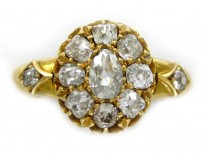 Diamond Cluster Ring