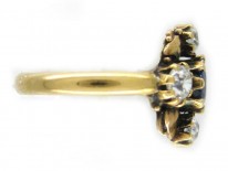 Sapphire Diamond Ring