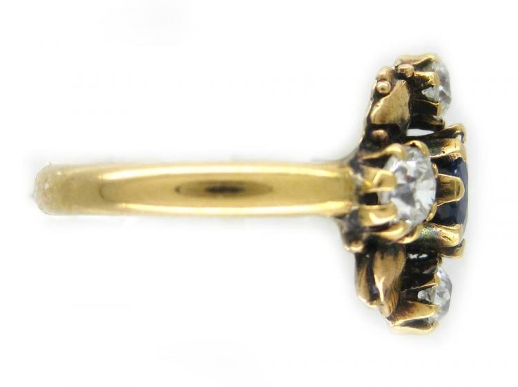 Sapphire Diamond Ring