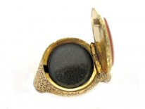 Carnelian Opening Signet Ring