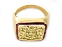 Tiffany & Co. 14ct Gold Crested Ring