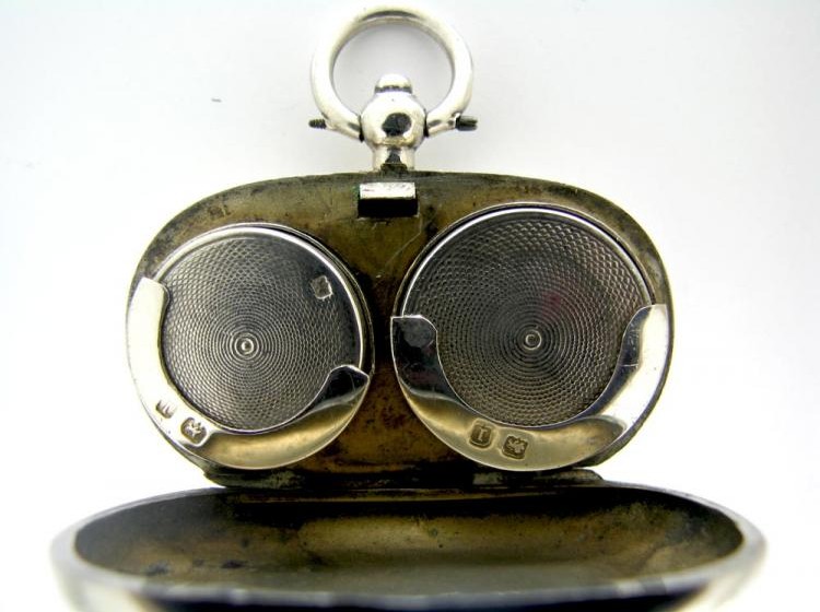 Engraved Silver Locket