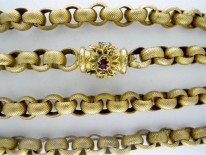 Georgian Pinchbeck Guard Chain