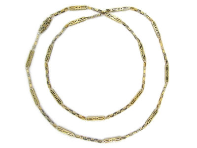 15ct Gold Georgian Chain