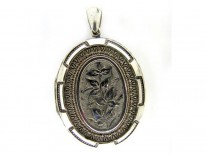 Oval Silver Locket