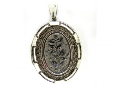 Oval Silver Locket