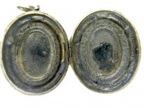 Oval Silver Locket
