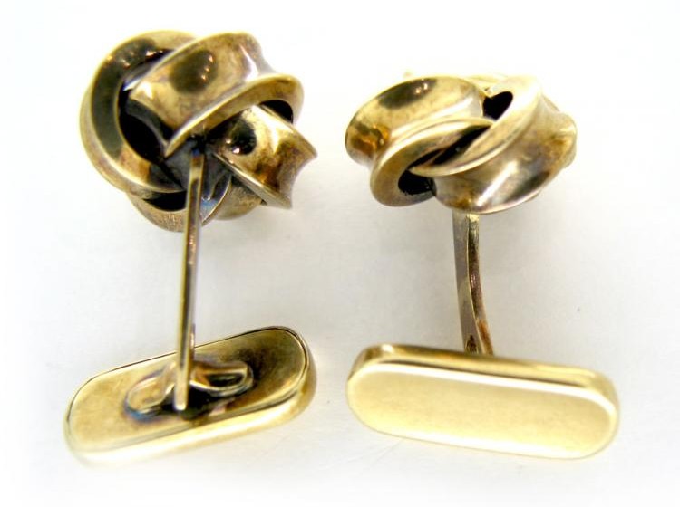 14ct Gold Knot Cufflinks