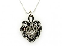 Diamond Pavé Heart Pendant