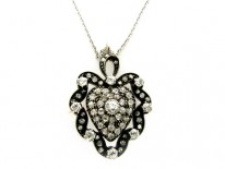 Diamond Pavé Heart Pendant