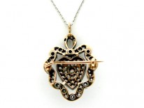 Diamond Pavé Heart Pendant
