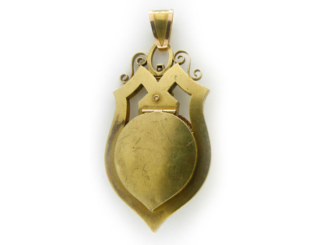 Victorian Three Colour Gold Strawberry Locket