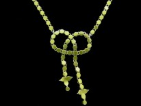 15ct Gold Lovers' Knot Pearl Necklace