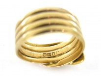 18ct Gold Victorian Snake Ring