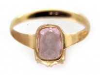 18ct Edwardian Morganite Ring