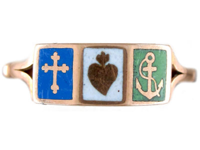 Georgian Faith, Hope & Charity Ring