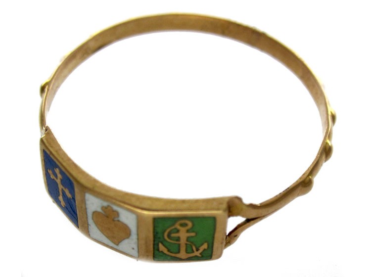 Georgian Faith, Hope & Charity Ring