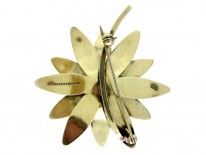 David Andersen Silver Gilt Brooch