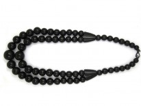 Victorian Jet Necklace