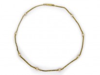 15ct Gold & Coral Chain
